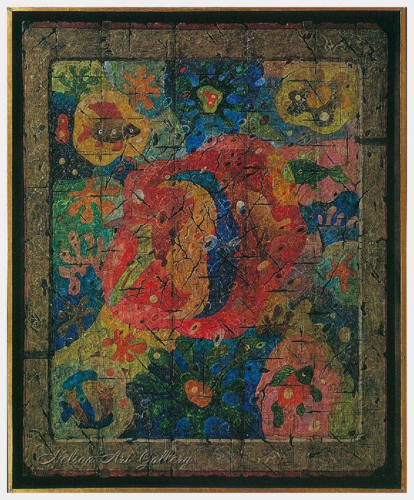 Fish of the Red Sea. Composition № 1